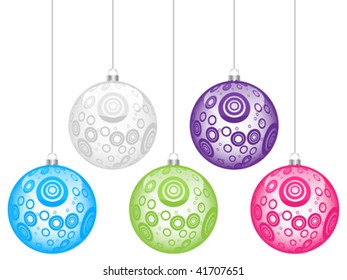 Weihnachtskugel, Vektorgrafik