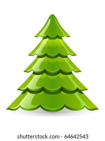 Weihnachtsglänzender Baum