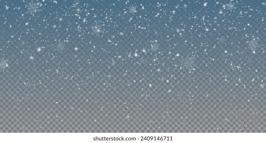 Christmas glowing bokeh confetti light and glitter texture overlay for your design. Festive sparkling gold dust png. Holiday powder dust for cards, invitations, banners, advertising.