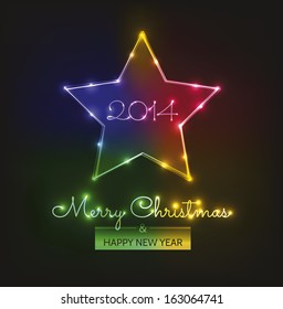 christmas glowing star