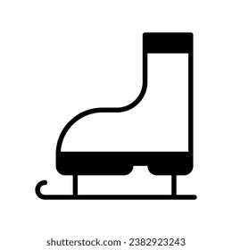 Christmas glyph icon stock illustration 