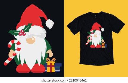Christmas gnome cookies candy t shirt design free vector svg design template, gnome, santa clause, December , cookie, crew, typography, snowman, new year svg