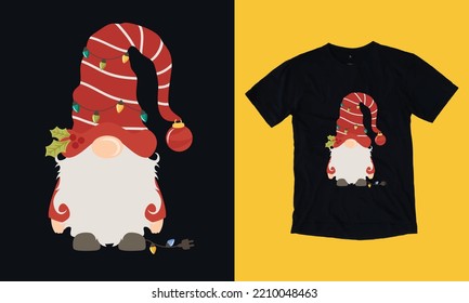 Christmas gnome cookies candy t shirt design free vector svg design template, gnome, santa clause, December , cookie, crew, typography, snowman, new year