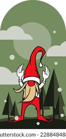 Christmas gnome, ho ho ho