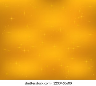Christmas gold background with snowflakes , vector illustration
