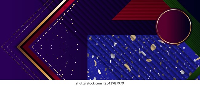 Fundo preto do projeto do ouro do Natal no papel, em branco, isolado, velho, textura, cores brilhantes abstratas do projeto dourado tendências