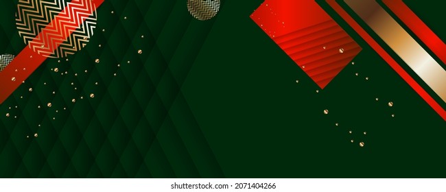 Christmas gold elements Universal version of the basis or Wedding dots circles and lines design black background abstract shiny color golden
