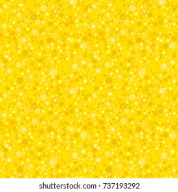 Christmas golden  glitter seamless pattern.  Abstract texture background whit dots. Shiny holidays background