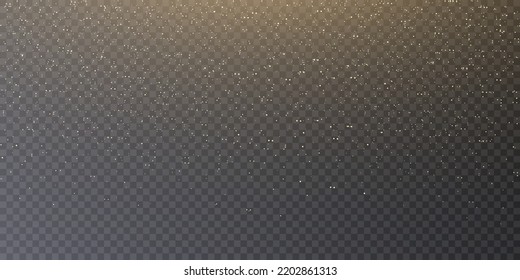 Christmas golden glow effect, glare, explosion, sparks, twinkling highlights, sparks and stars on a transparent background.	
