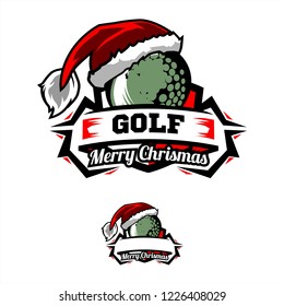  Christmas Golf Logo