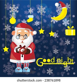 christmas Good night day.vector 1