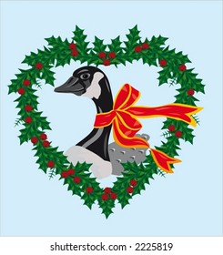 Christmas goose