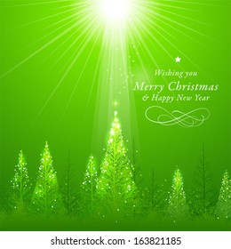 Christmas graphic design background. come with layers.