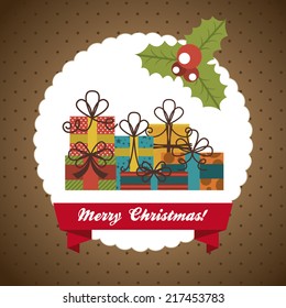 christmas graphic design ,vector illustration