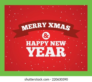 christmas graphic design , vector illustration