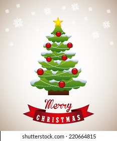 diseño gráfico de Navidad , ilustración vectorial