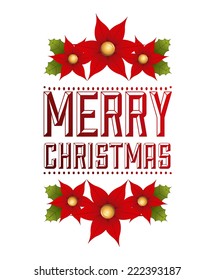 christmas graphic design , vector illustration