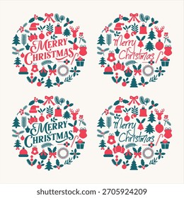 Navidades Elemento gráfico Ilustración Vector