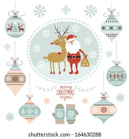  Christmas graphic elements