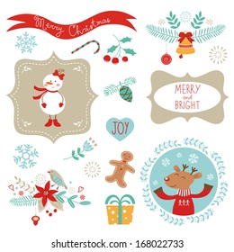 Christmas graphic elements