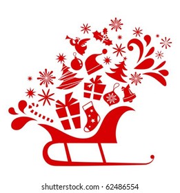 Christmas graphic elements collection