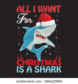 Christmas graphic prints set, fishing t shirt designs for ugly sweater x mas party. Holiday décor with x mas tree, Santa, fishing, gingerbread texts and ornaments. Stock vector background.
