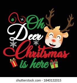 Christmas graphic prints set, t shirt designs for ugly sweater x mas party. Holiday décor with x mas tree, Santa, gingerbread texts and ornaments. Stock vector background.
