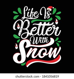 Christmas graphic prints set, t shirt designs for ugly sweater x mas party. Holiday décor with x mas tree, Santa, gingerbread texts and ornaments. Stock vector background.
