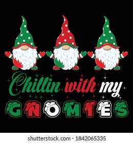 Christmas graphic prints set, t shirt designs for ugly sweater x mas party. Holiday décor with x mas tree, Santa, gingerbread texts and ornaments. Stock vector background.