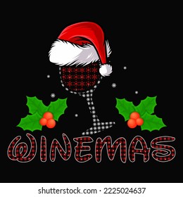 Weihnachts-Grafik-Set, T-Shirt-Designs für hässliche Sweater x mas Party. Ferieneinrichtung mit Weihnachtsbaum, Weihnachtsbaum, Lebkuchentexten und Ornamenten. Stock-Vektorhintergrund.