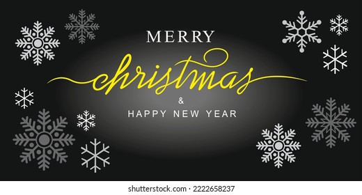 Christmas graphic for use as flyer and for webdesign.