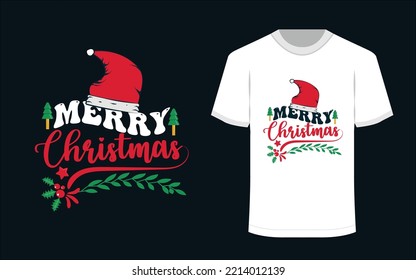 Christmas graphical element modern t shirt design 
