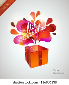 Christmas greating card. Vector illustration. eps 10