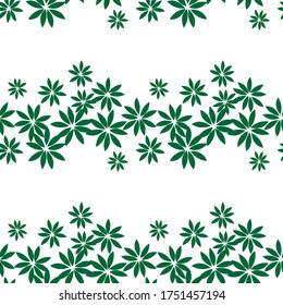 Christmas Green Holiday seamless pattern background for website graphics, fashion textiles