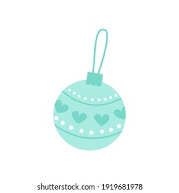 christmas green toy isolated vector