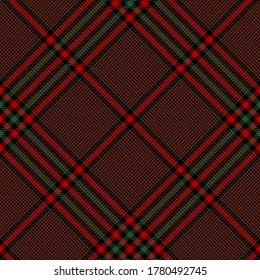 Christmas Green, White and Red diagonal modern glen plaid Scottish seamless pattern.Texture from plaid,tablecloths, clothes, shirts, dresses, jacket, skirt, paper, blankets and other textile products.