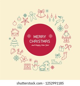 christmas greeting background