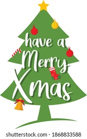 Weihnachtsgruß mit schönem Weihnachtsbaumhintergrund