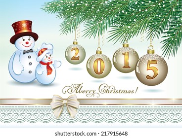 christmas greeting card 2015