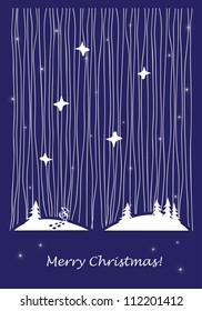 Christmas greeting card