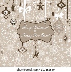 Christmas greeting card