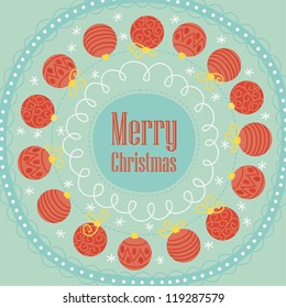 Christmas greeting card