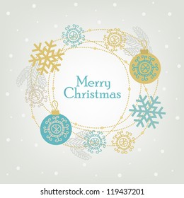 Christmas greeting card