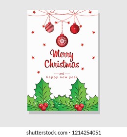 Christmas greeting card