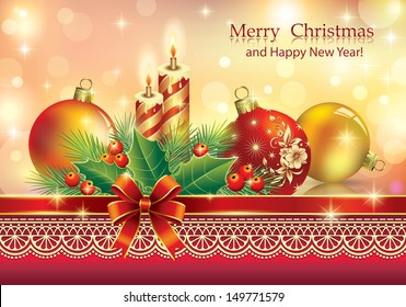 christmas greeting card
