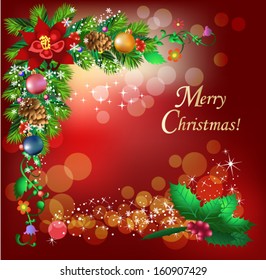 cartão comemorativo de natal