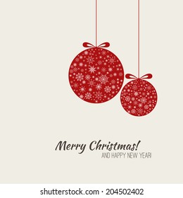 Christmas greeting card 