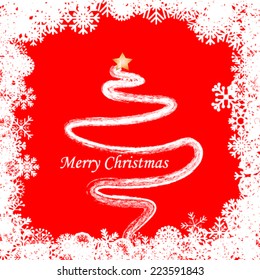 Christmas Greeting Card . 