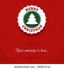 christmas greeting card 