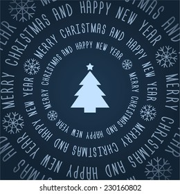 Christmas greeting card